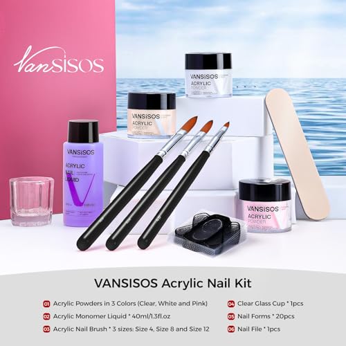 Professional Acrylic Nail Kit: Acrylic Set for Beginners with Everything for Nail Extensions - size: Acrylic Nail Kit-e