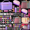 Acrylic Nail Kit for Beginners with Everything in Storage Bag, Bling Purple - color: Single Purple