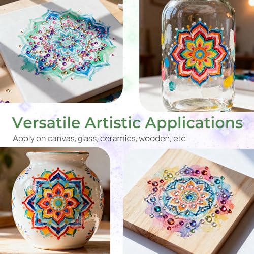 Nicpro Mandala Rock Painting Kit Craft Kits for Adults Mandala Dotting Tool