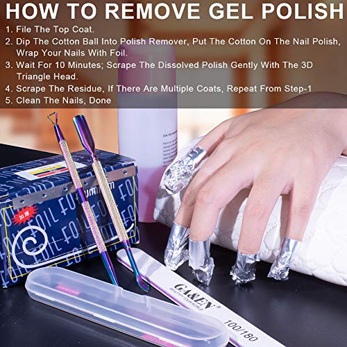 2PCS Chameleon Rainbow Cuticle Pusher Tool and Scraper Nail Pusher - color: Chameleon / Rainbow