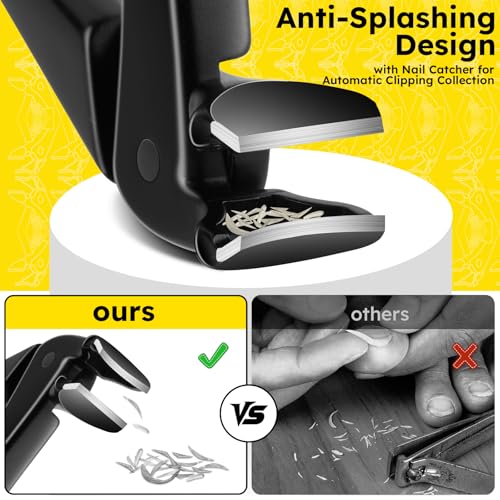 Toenail Clippers for Seniors, Angled Head Large Toe Nail Clippers for - size: Angled Head 1pc