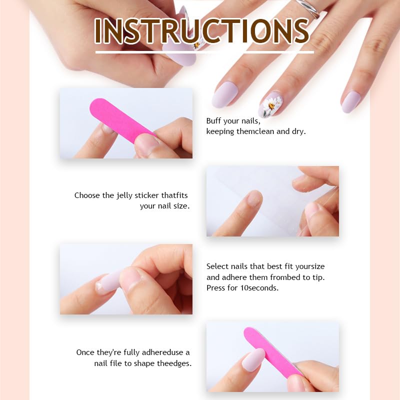 Short Almond Press on Nails Halloween with Cute Ghost Fake Nails 24Pcs - color: Style 1