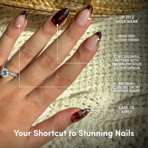 Glamnetic Press On Nails - Short Almond, Glossy Fake Nails 30 Pc Full Kit - color: 3 - KILLAZILLA
