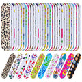 Mudder 150 Pack Mini Nail Files Bulk, Double-Sided Emery Boards for Nails