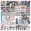 35 Sheets Halloween Water Transfer Nail Stickers Nail Art Decals