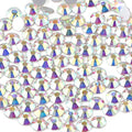 Beadsland Flat Back Crystal Rhinestones,Crystal AB, SS30, 288pcs - color: Crystal AB, size: SS30/288pcs