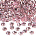 2880PCS Art Nail Rhinestones Non Hotfix Glue Fix Round Crystals Glass Flatback for DIY Jewelry Making with one Picking Pen (ss5 2880pcs, Lt. Rose) - color: Lt. Rose, size: ss5 2880pcs